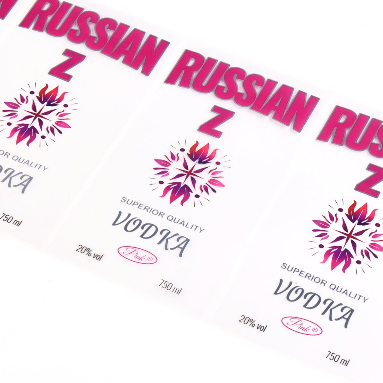 FSC paper label on packaging