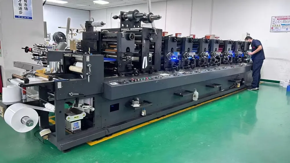8-color rotary printing press