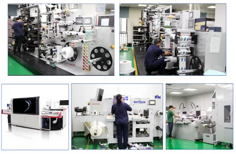DJB label printing and coating equipment