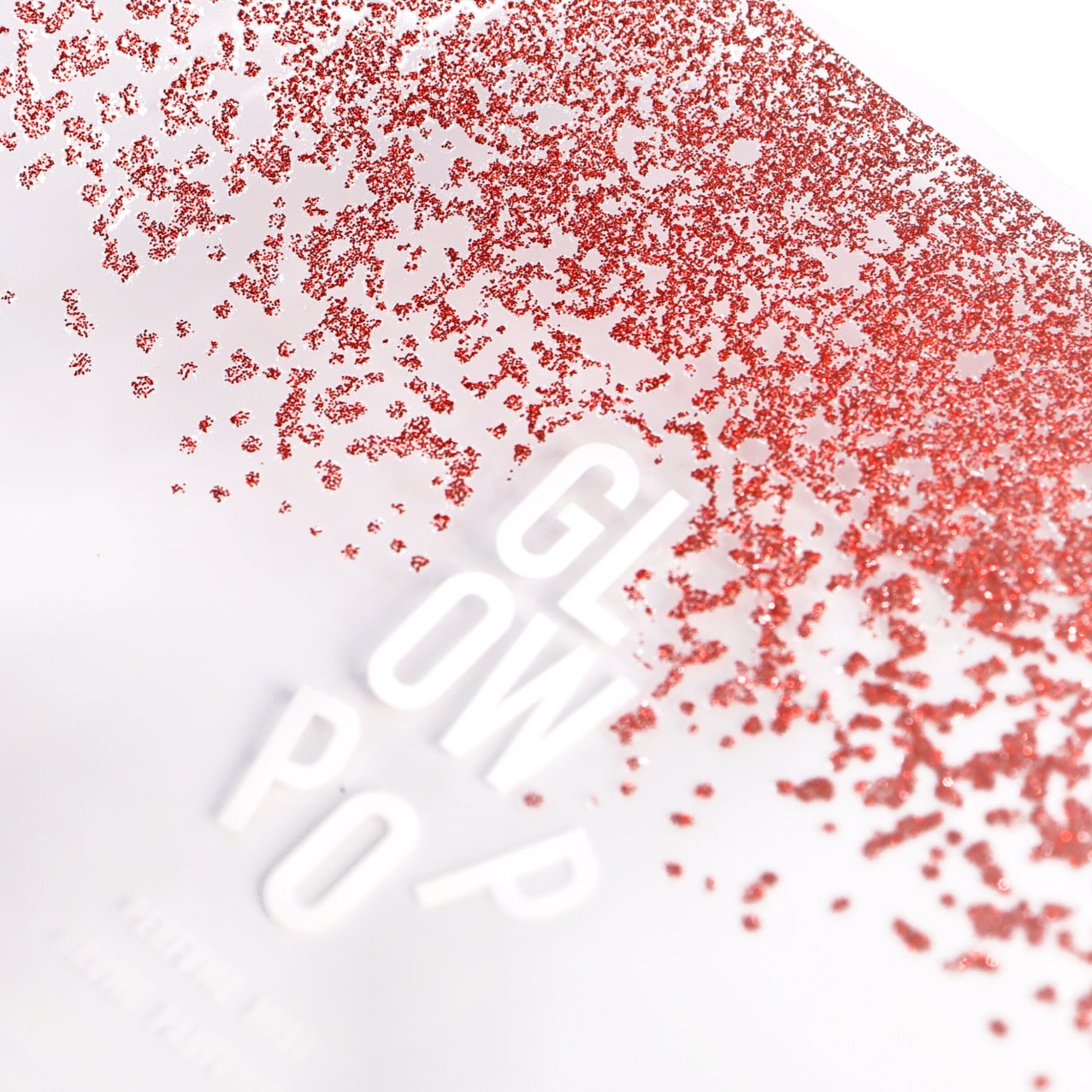 Custom Silk-Screen Glitter Labels — Glitter Powder in Any Color, Size & Density
